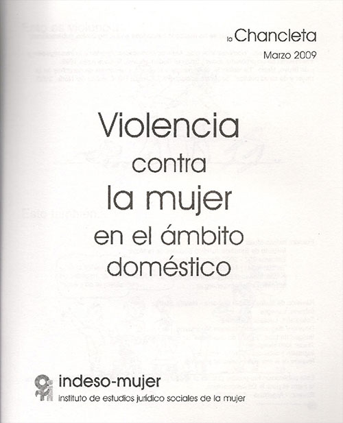Se sanciona la Ley nacional 26.485 de Protección integral para prevenir, sancionar y erradicar la violencia contra las mujeres