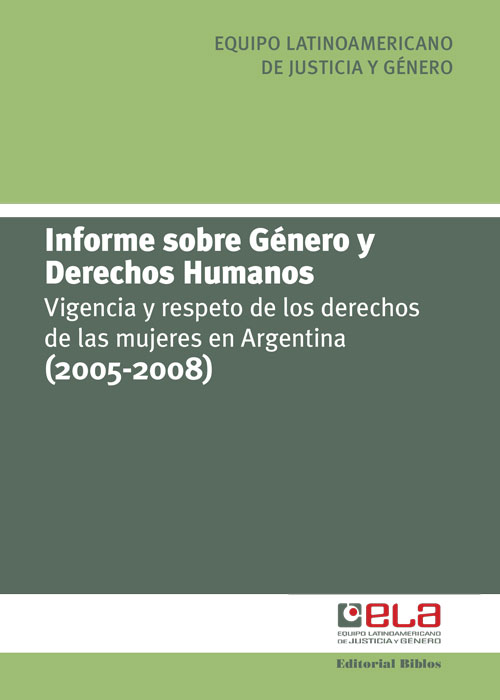 Informe sobre Género y Derechos Humanos (2005-2008)