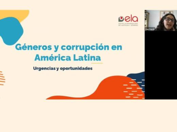 2Se presentó el Informe Géneros y Corrupción en América Latina