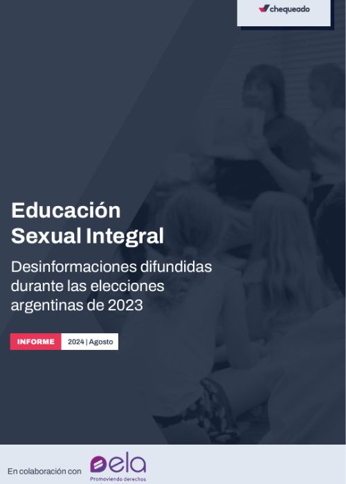 Educación Sexual Integral. Desinformaciones difundidas durante las elecciones argentinas de 2023