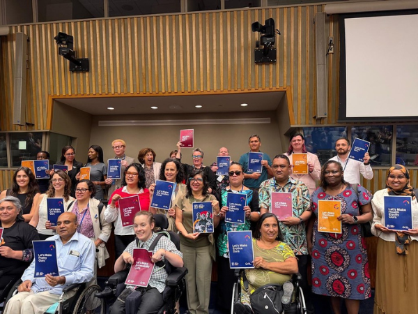 ELA participó en la COSP19 para impulsar una agenda de cuidados, apoyos, género y discapacidad